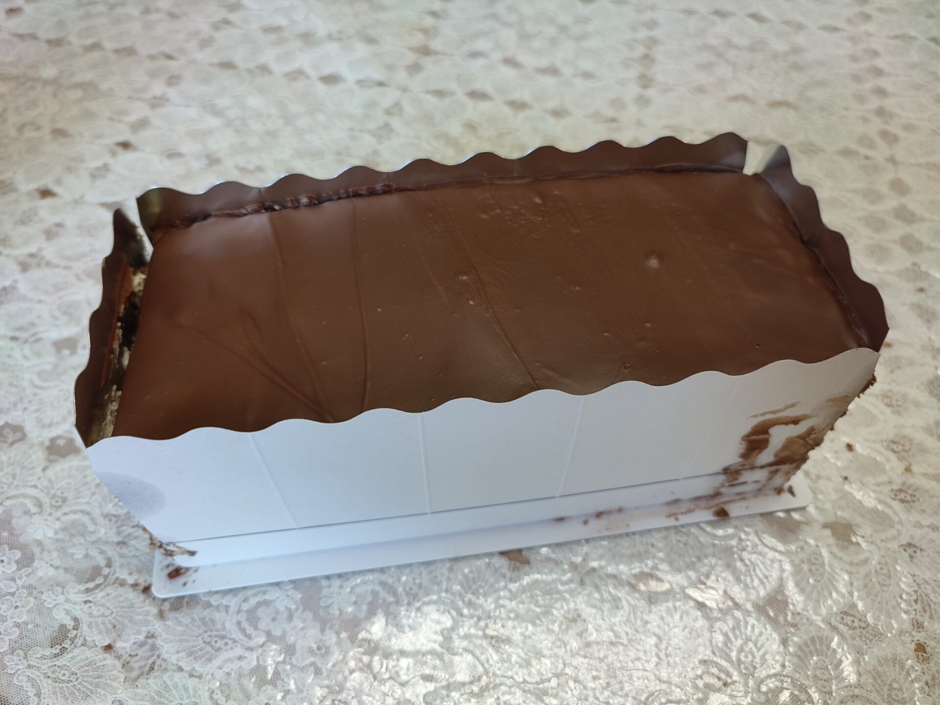箱を開けて、上から見た様子