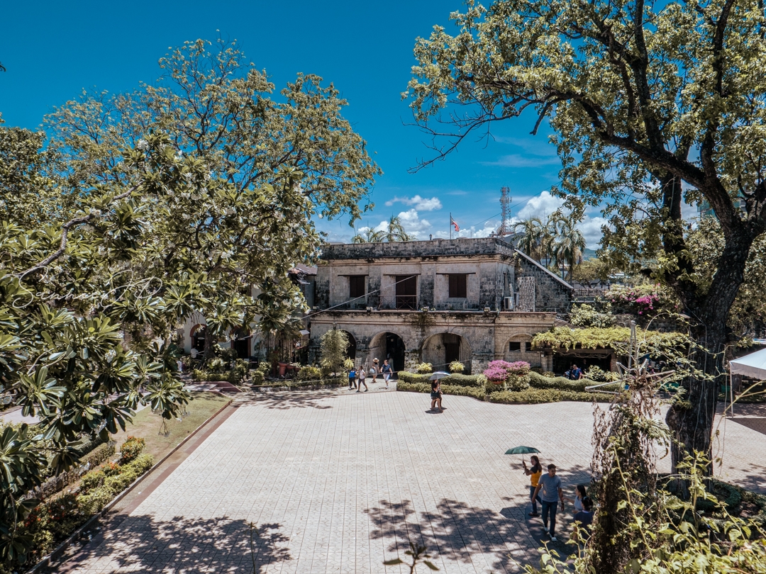 フィリピン・セブ島マクタン島にあるサン・ペドロ要塞の敷地内