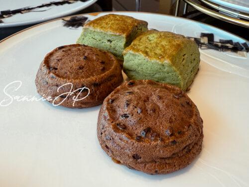 ウェスティンホテル横浜の自家製スコーン。外はさっくり中はしっとりとした焼き上がり