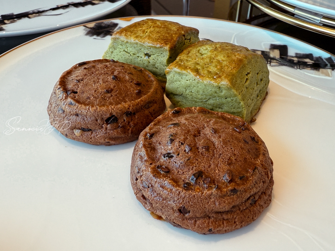 ウェスティンホテル横浜の自家製スコーン。外はさっくり中はしっとりとした焼き上がり