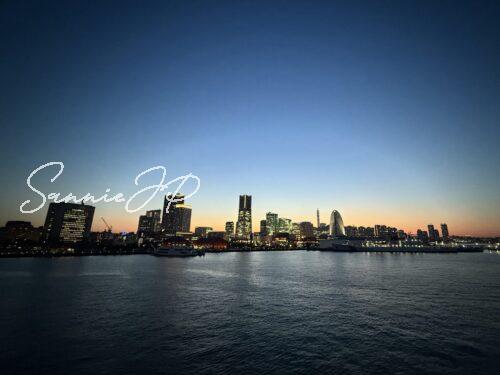 横浜の洗練された夜景