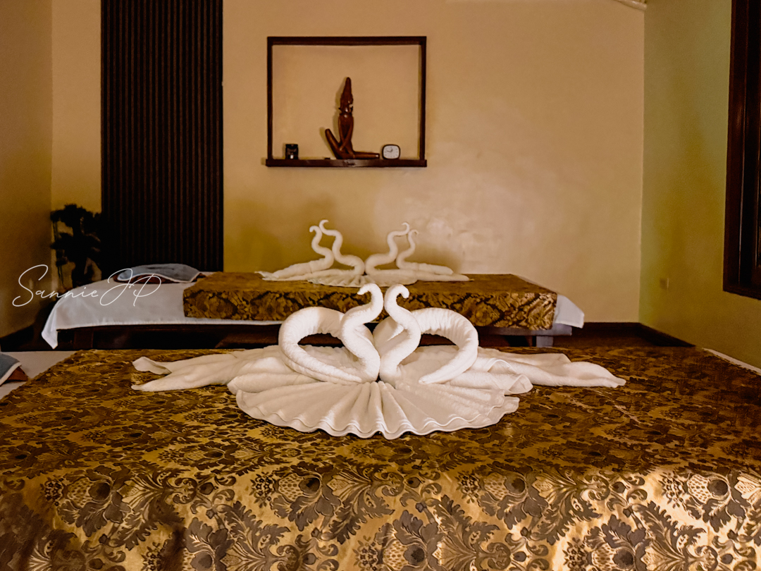 フィリピン・セブ島マクタン島にあるスパ・マッサージPrana Arnika Spaの施術ベッド