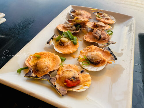 Parola Seaview Restaurantのミニホタテ