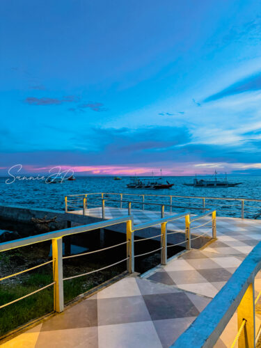 Parola Seaview Restaurantの夕焼け