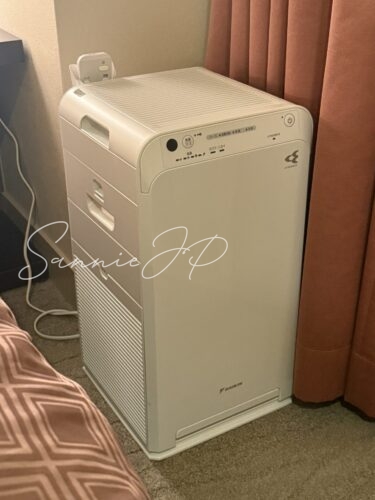 ホテルユクエスタ旭橋の空気清浄機