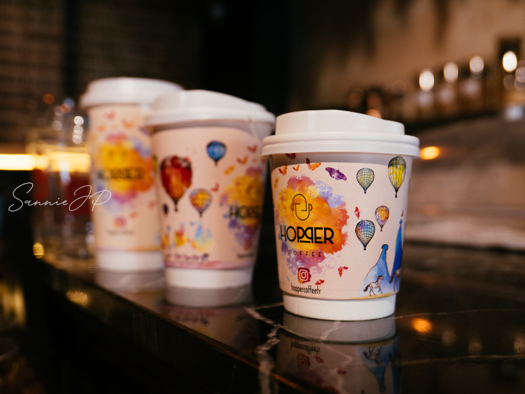 トルコ カッパドキア ギョレメ Hopper Coffee House  カップサイズ