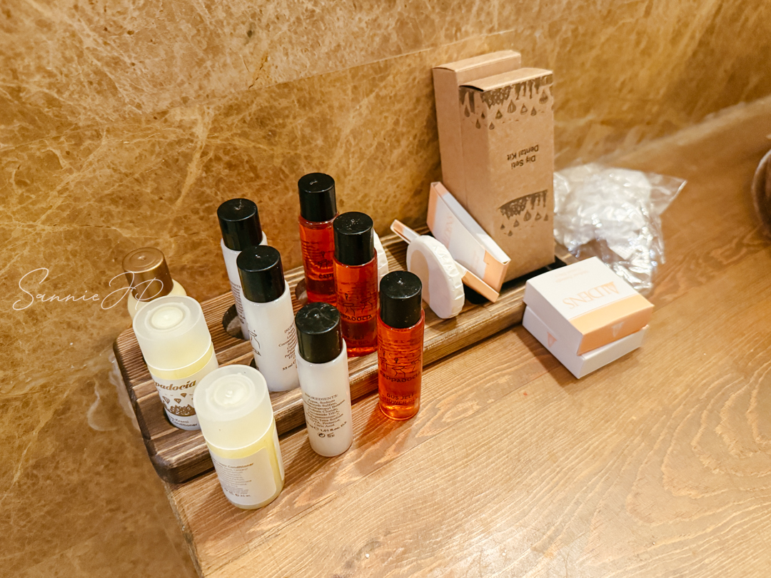 トルコ ギョレメ カッパドキア Majestic Cave Houseのアメニティ