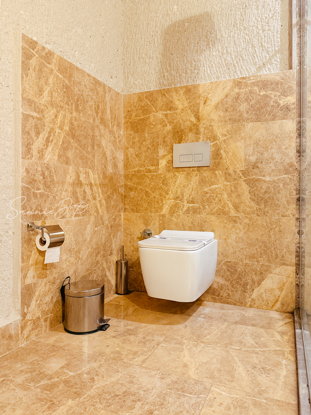 トルコ ギョレメ カッパドキア Majestic Cave Houseのトイレ