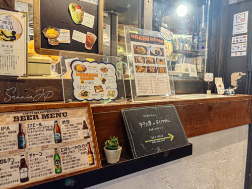 東京 渋谷 道玄坂 CAFE9 注文カウンター