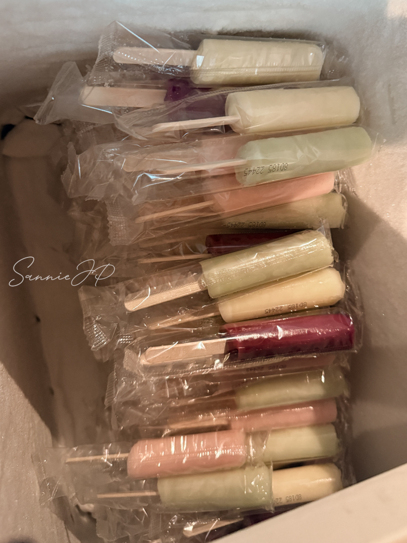 アイスキャンディーのフレーバー｜選ぶのが楽しいカラフルなアイスバー