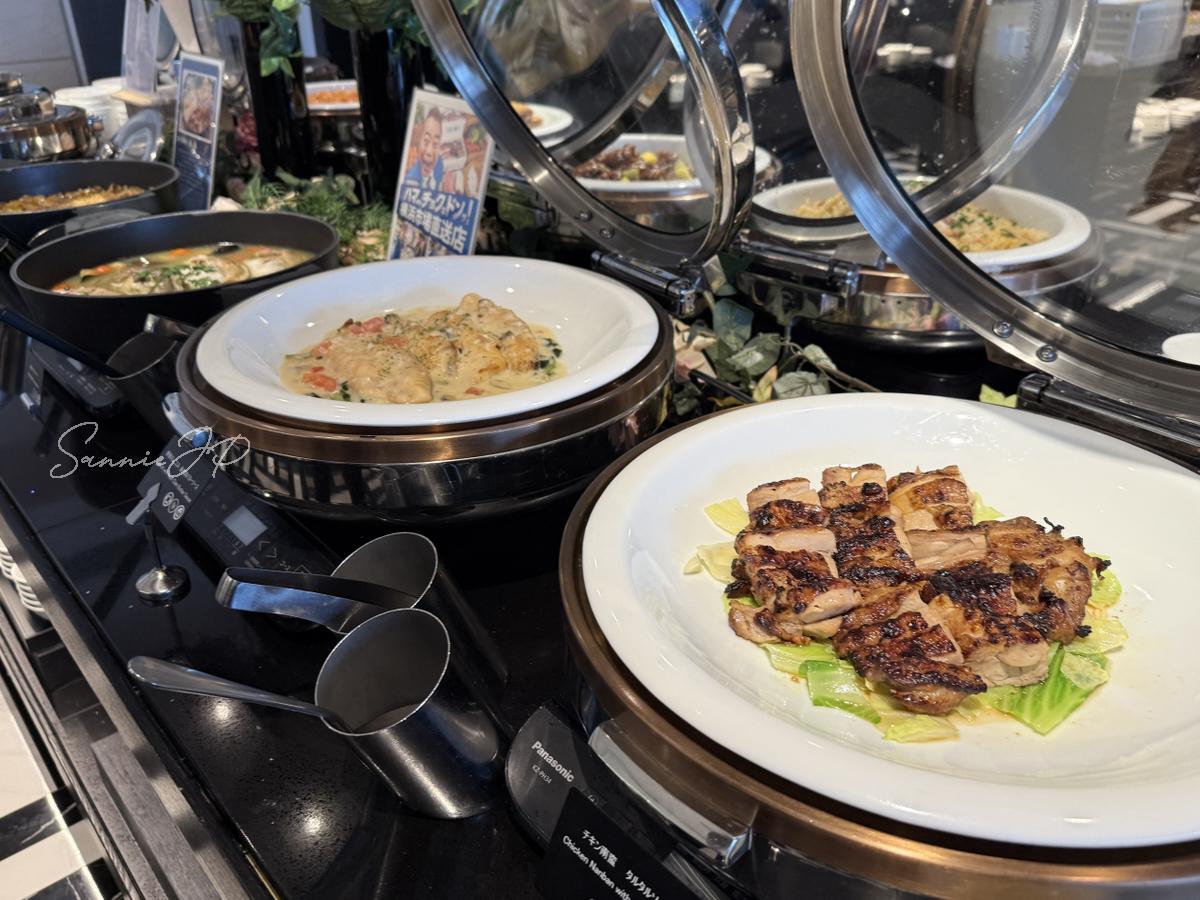 Allday Dining Paradeの見た目も美しいホテルビュッフェの料理