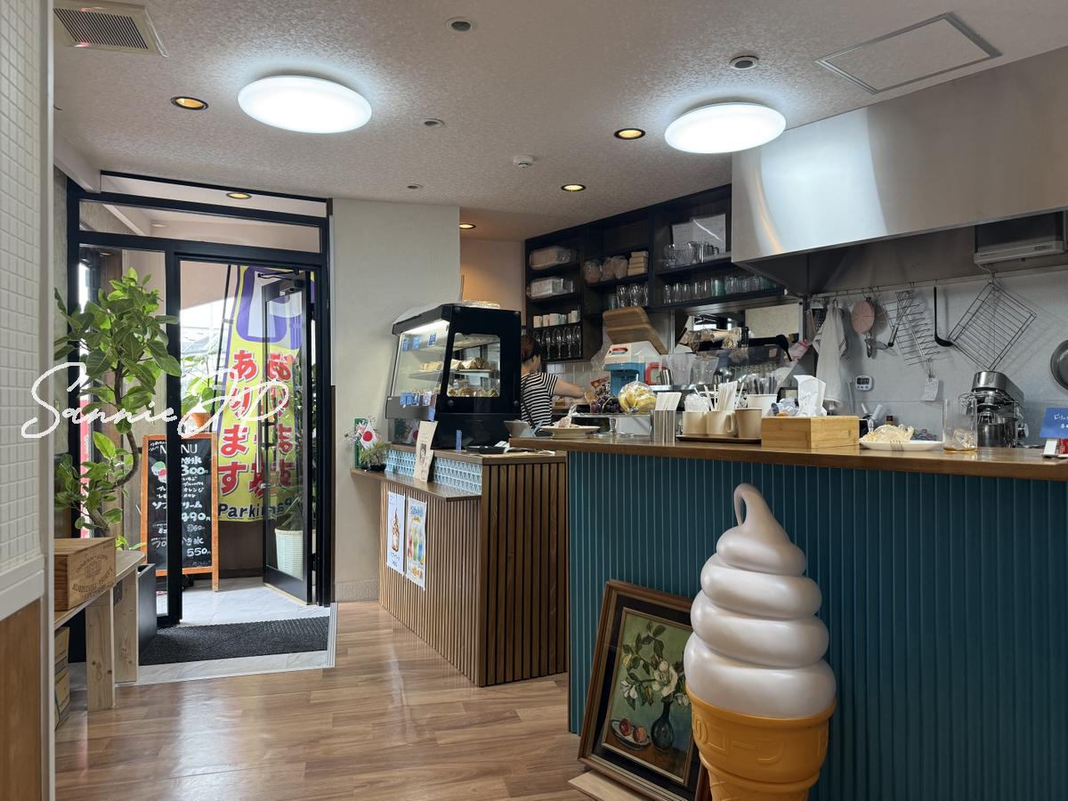 カカシコーヒーの注文カウンター